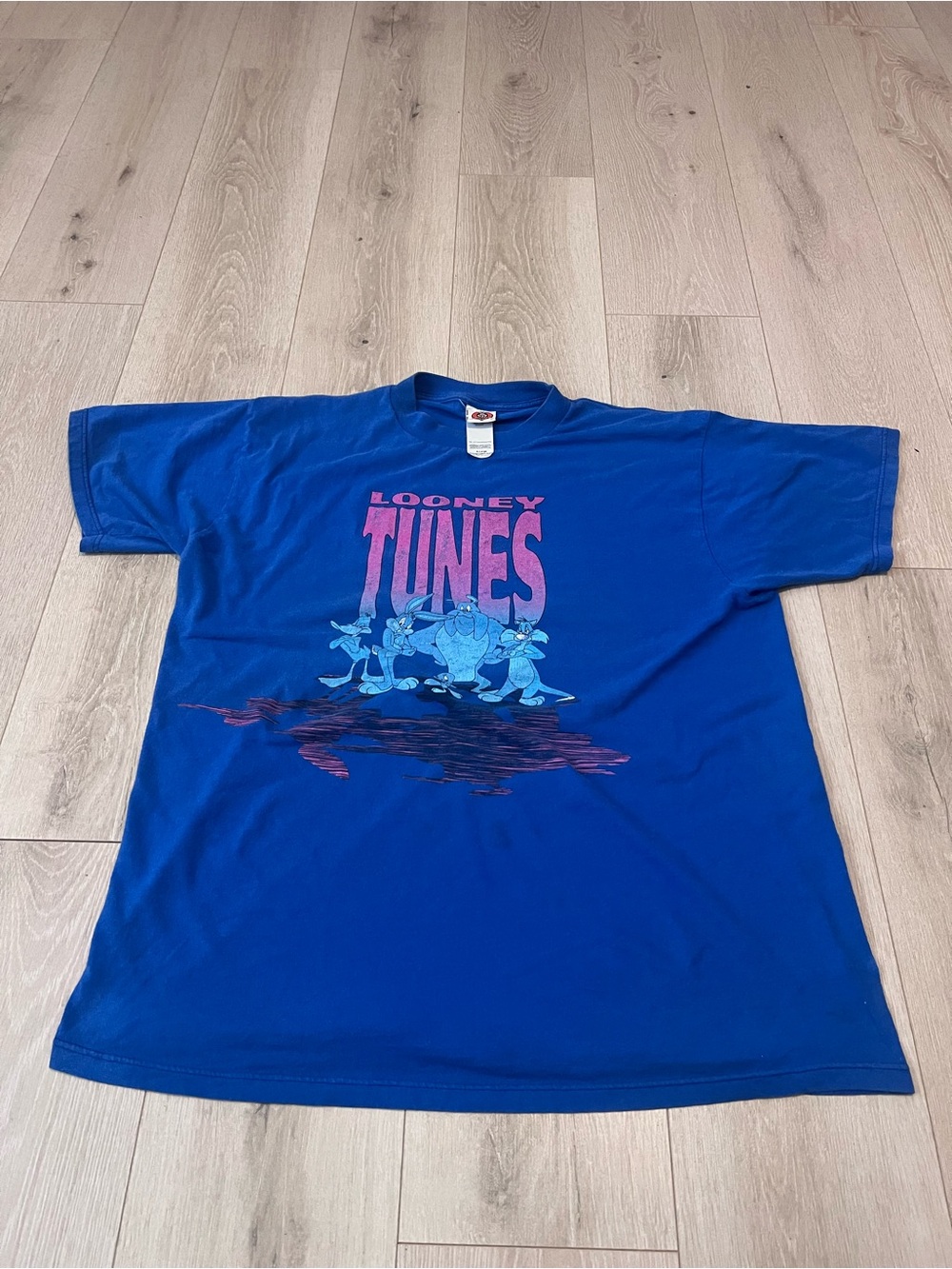 Looney Tunes Licensed Blue Tee by Jerry Leigh
